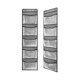 thumbnail image 1 of Over the Door Organizer with 5 Pockets Foldable Hanging Closet Storage Essentials Sundries Stuffed, 1 of 5