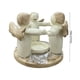 thumbnail image 3 of Resin Candlestick Holder,Elegant Figurine Tabletop Decor,Religious Home Accent,Easter Centerpiece,Decorative Candle Stand for Mantel Shelf Display,Handcrafted Gift for Women,Wedding Housewarming, 3 of 6