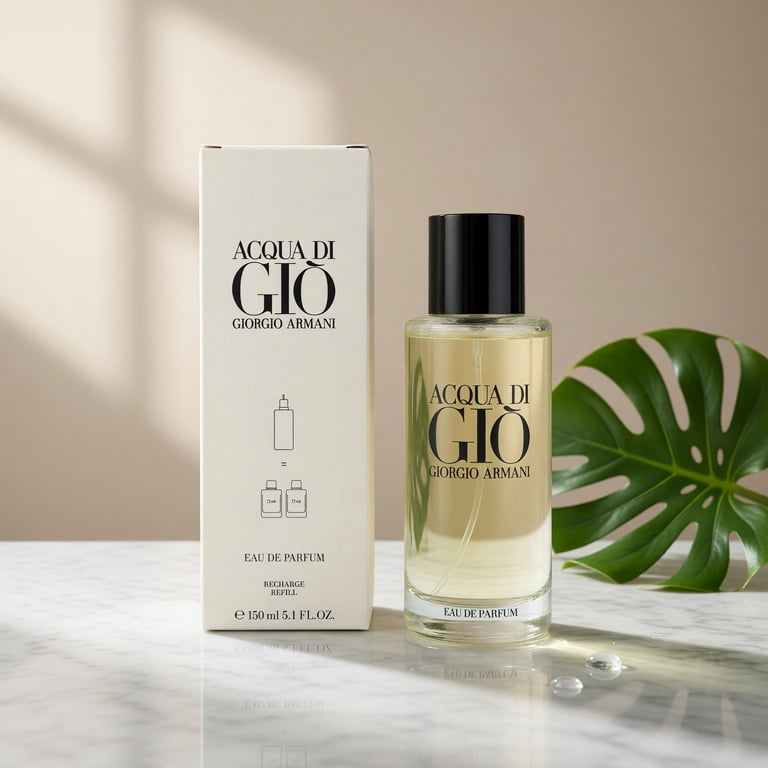Giorgio Armani Acqua Di Gio EDP Spray for Men, 5.1 oz Refill