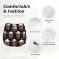 thumbnail image 4 of Balery Butterfly Skull Pantalones cortos deportivos para mujer con forro y dos bolsillos, elásticos, para entrenamiento, gimnasio, yoga-Medium, 4 of 7