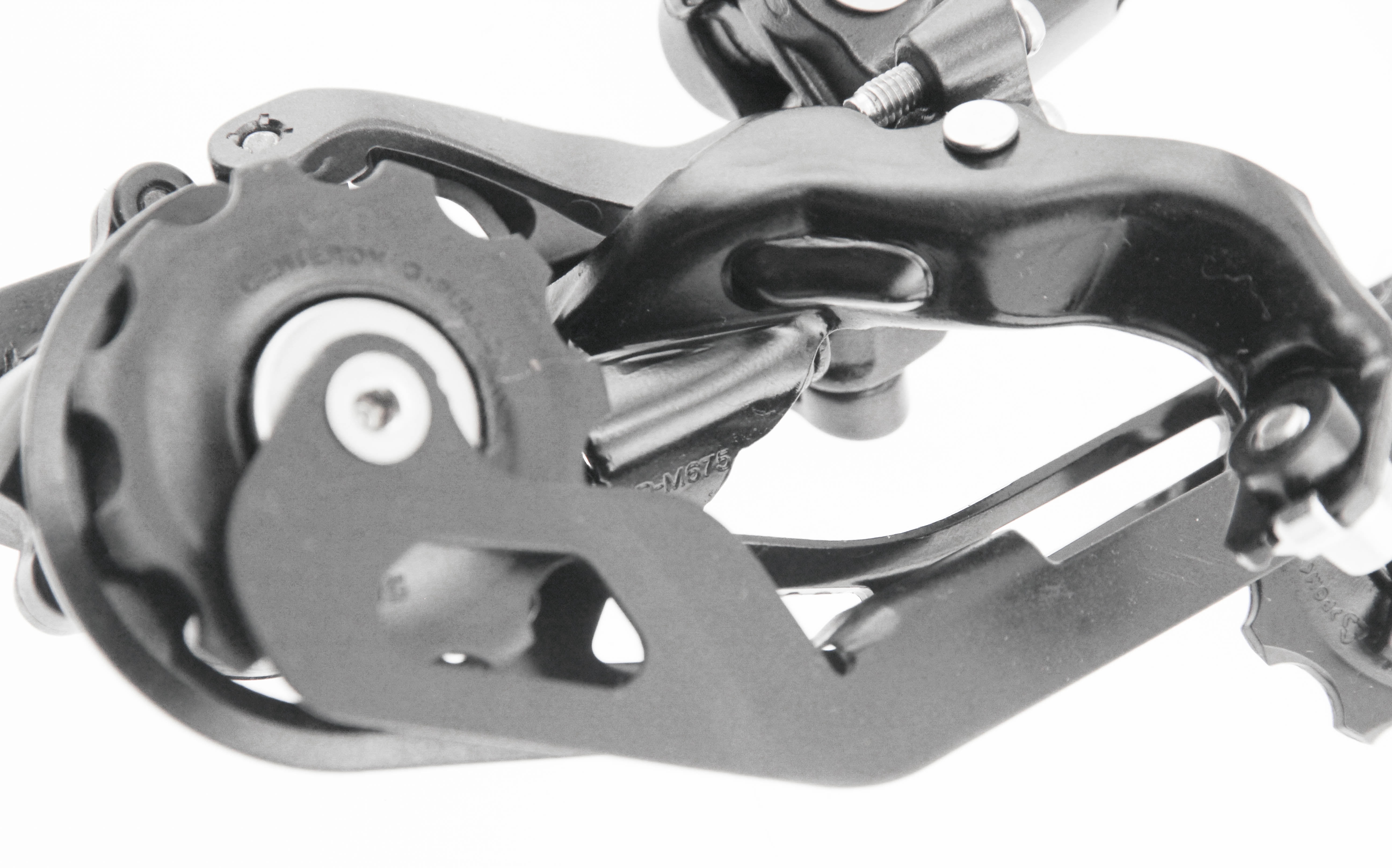 Shimano Slx Rd M675 Gs Shadow 10 Mtb Bike Rear Derailleur Med Cage Dynasys New Walmart Com Walmart Com