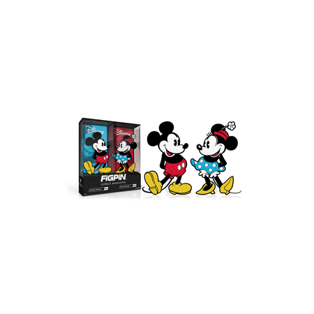 En Oferta Figpin Mickey &Amp; Minnie Mouse 2-Pack (#367 &Amp; #368) Eccc 2020 Exclusive Le 1000