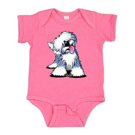

Inktastic Old English Sheepdog Gift Baby Boy or Baby Girl Bodysuit