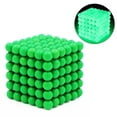 thumbnail image 1 of Bolas magnéticas de 3 mm Cubo Bolas de esfera fluorescente Juguete de descompresión Ndcxsfigh libre de BPA, 1 of 3