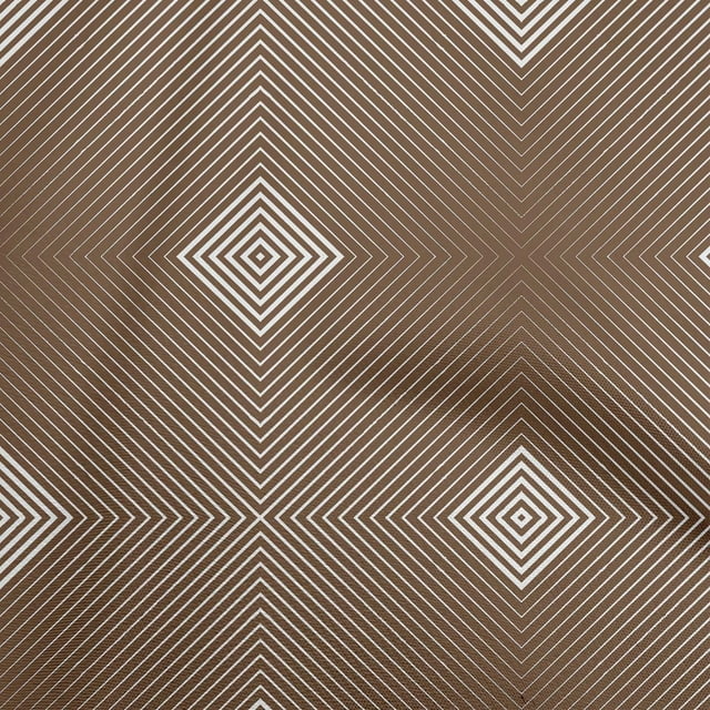 oneOone Polyester Spandex Brown Fabric Moire Dress Material Fabric Print Fabric By The Yard 56 Inch Wide