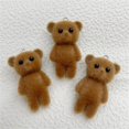 thumbnail image 6 of 10Pcs Bear Keychain Pendant Stylish Resin Accessories for Handbags and Keys Decoration Bag Embellishment, 6 of 12