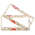 thumbnail image 2 of 2 Pieces Vintage Elegant Rustic Floral Botanical French License Plate Frame Colorful Floral License Plate Cover Frame Metal 2 Round Holes Car Accessories US Canada Standard, 2 of 6