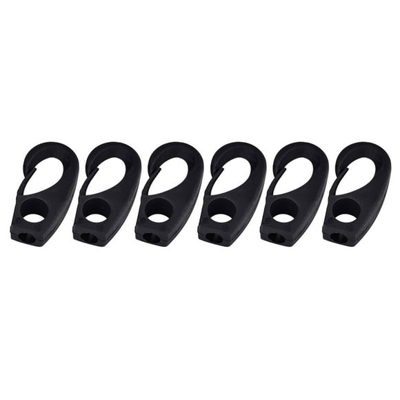 Canoe Lashing Hook, 1.7x0.8 In Boat Lashing Hook 6 Pcs For Rowing Boat For Kayak