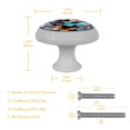 thumbnail image 5 of Butterfly Fluorescent Drawer Pulls with Screws, Round 4-Pack, Glow-in-the-Dark Knobs - Suitable for Cabinets, Wardrobes, Dressers, 5 of 6