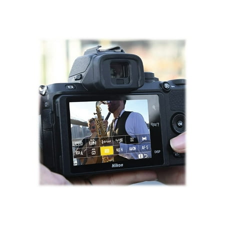 Nikon - Z50 Mirrorless 4K Video Camera with NIKKOR Z DX 16-50mm f/3.5-6.3 VR Lens - Black