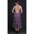 thumbnail image 3 of Bimba Robe de Plage d'Été pour Femmes à Dos Nu Imprimé Floral - Très Grande Taille, 3 of 6