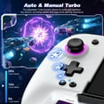 thumbnail image 4 of Daenfyy Switch Controllers, Switch Joypad for Nintendo Switch/OLED Controller, Full-Size Grip Wireless Switch Pro Controller. Ideal for Those Who Prefer Handheld Mode, 4 of 5