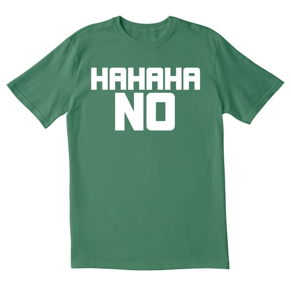 TotallyTorn Hahaha No Novelty Sarcastic Funny Men's T Shirts