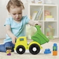 thumbnail image 4 of MEGA BLOKS First Builders Raphy Recycling Truck HPB13, Building Toys for Toddlers (6 pieces), 4 of 7