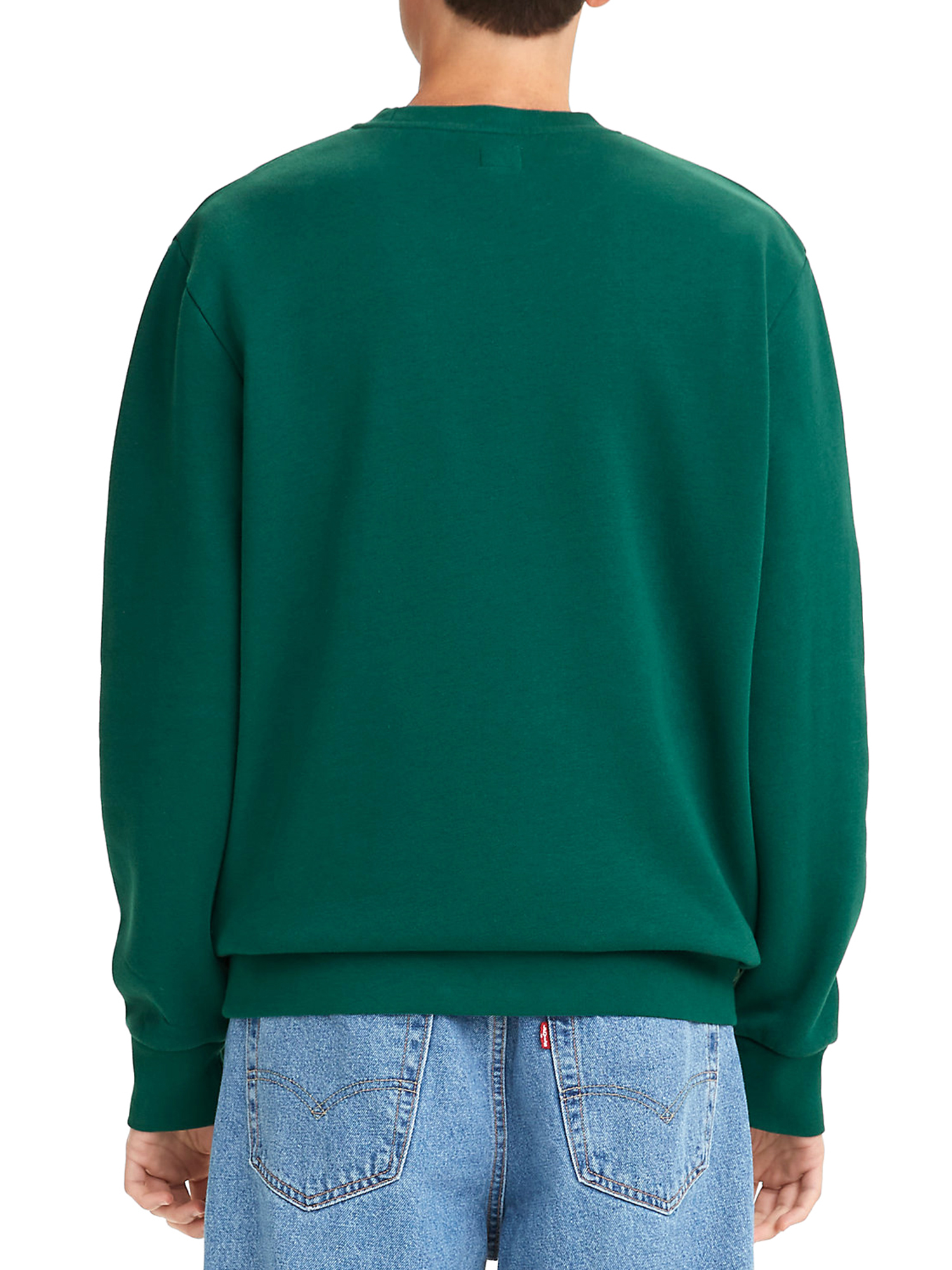 Levi's Graphic Crewneck Sweatshirt in Green for Men