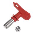 thumbnail image 1 of Uxcell Reversible Spray Tips for Airless Sprayer 415 Paint Spray Nozzle Red, 1 of 6