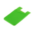 thumbnail image 1 of Etiqueta engomada de la cubierta de la caja del bolso del soporte adhesivo de la tarjeta de identificación del teléfono del silicón para el teléfono celular Verde Sunnimix Carcasa de telefono, 1 of 3