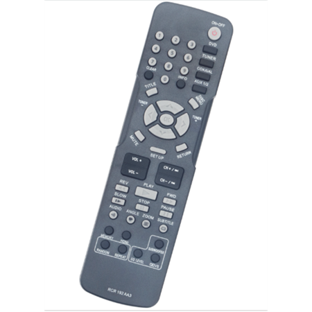 RCR 192 AA3 Replacement Remote Control Compatible with RCA DVD Home Theater System RCR192AA3