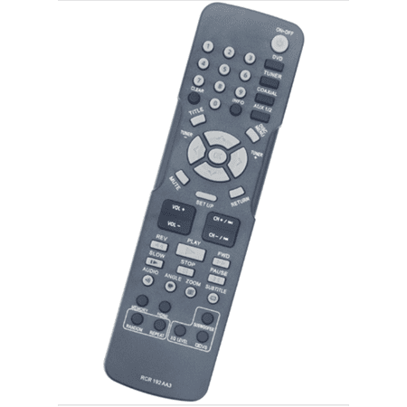 RCR 192 AA3 Replacement Remote Control Compatible with RCA DVD Home Theater System RCR192AA3