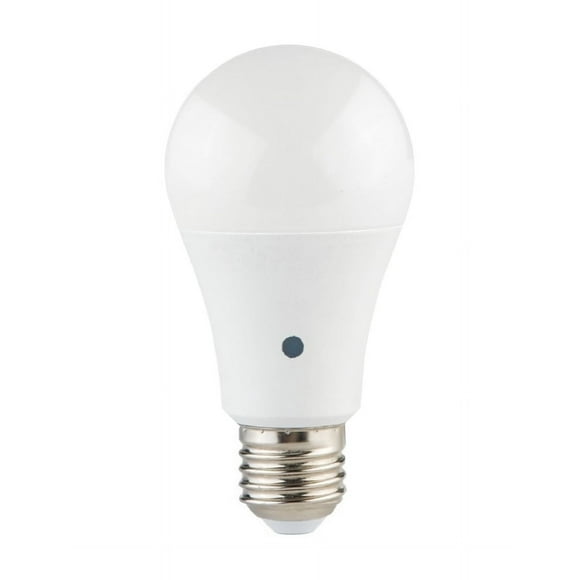 Estevez Set de 6 Focos LED 9W Luz Fría 6500K, Base Estándar E26, Fotocelda