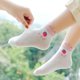 thumbnail image 5 of L 5 pares de calcetines para niñas pequeñas de malla de princesa de algodón suave calcetines de vestir para niños, calcetines finos de primavera y verano, 5 of 5