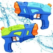 ArtCreativity Water Blaster Set of 2 – Kids Vibrant Futuristic Shooting Pistols for Pool, Beach, and Outdoor Summer Fun Toys
