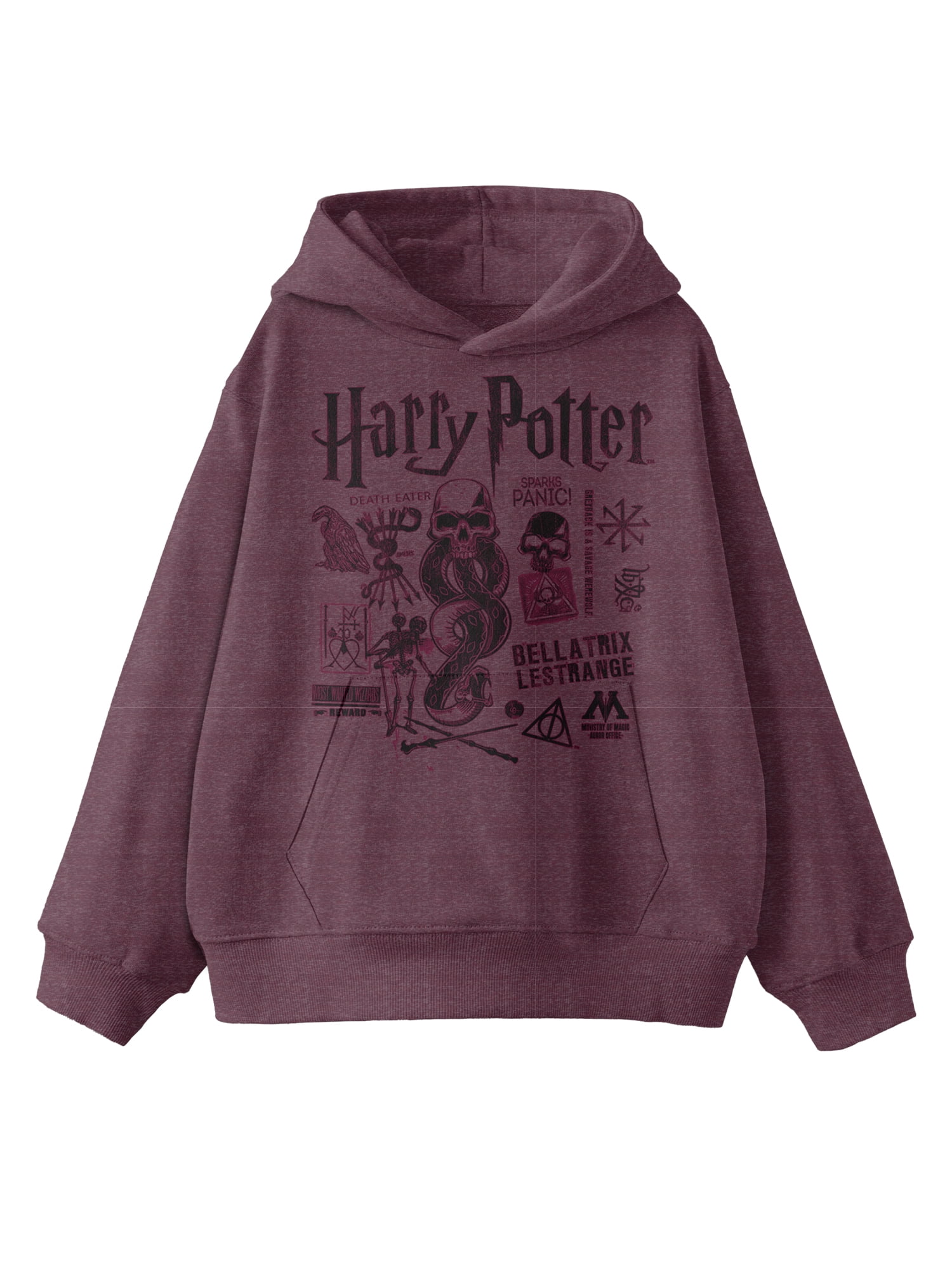 Harry Potter Little and Big Boys Horcruxes Graphic Hoodie, Sizes 4-18