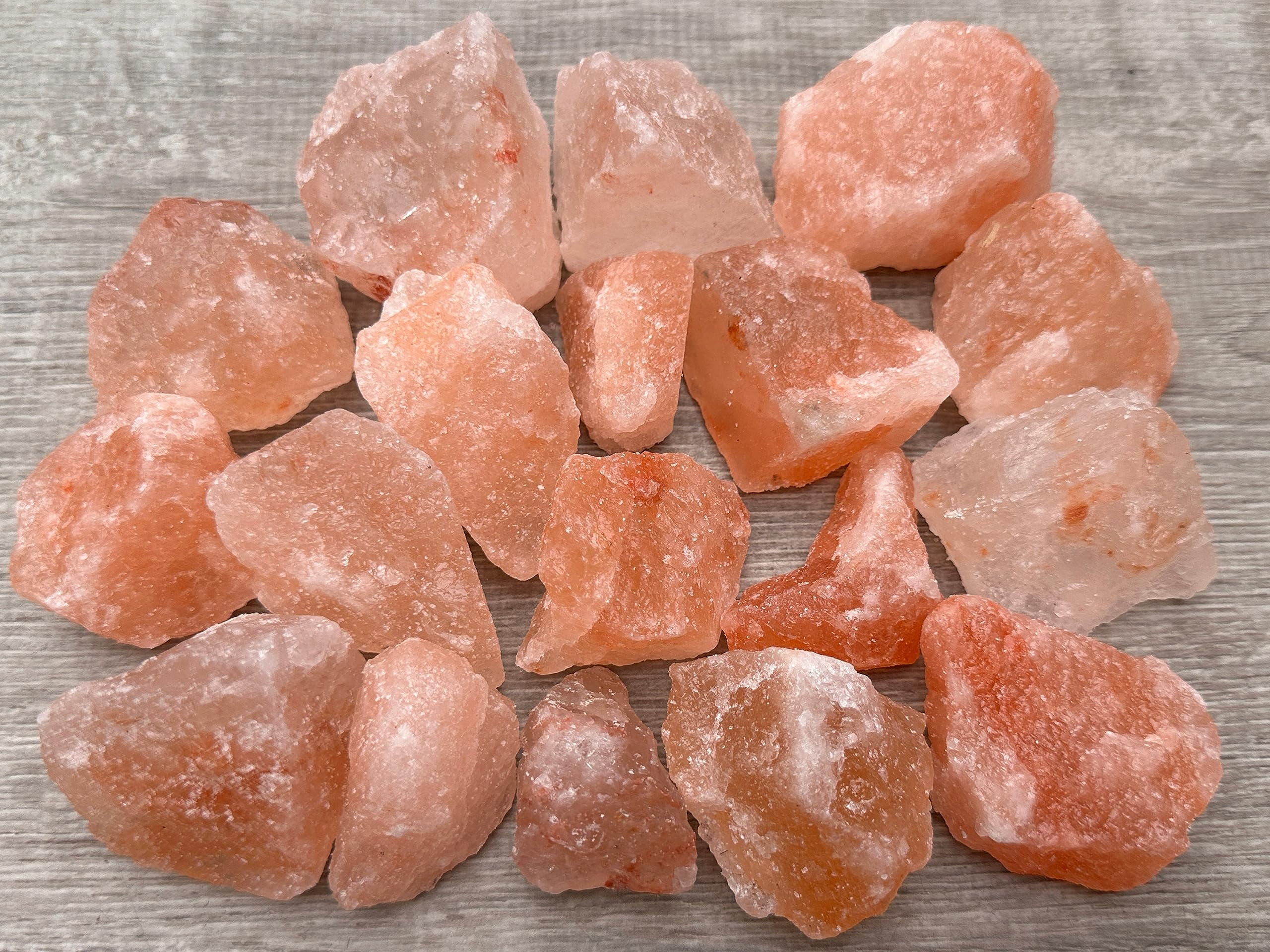5 Pounds Natural Himalayan Salt Chunks, Large Himalayan Salt Rough Crystals, Chunky Crystals, Pink Sea Salt, Crystal Rocks