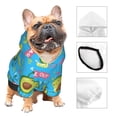 thumbnail image 3 of Balery Avocado Work Out Sudadera con Capucha para Perros Pequeños – Ropa para Mascotas, Disfraz para Perros y Gatos, Ideal para Fiestas y Cosplay-Small, 3 of 7