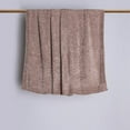 thumbnail image 5 of Quality Home Shiny Chenille Throw Blanket-60" Beige, 5 of 5