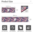 thumbnail image 3 of Yayeee Faucet Mat for Kitchen Sink 30" Diatomite Long Splash Guard Pad, Soft Pinks Flowers, 3 of 7