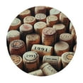thumbnail image 4 of BCIIG Wine Corks Round Tablecloth Stain Resistant Washable Indoor Outdoor Kitchen Dining Wedding Parties Tablecloths 100% Polyester Fiber 54-58, 4 of 8