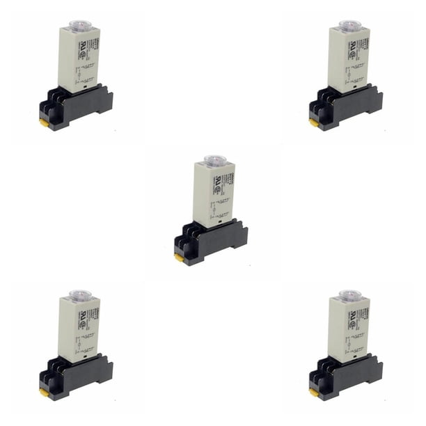 Temporizador de Relé Monstrate 220V Control Eléctrico Caja de Plástico 5A