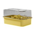 thumbnail image 5 of Vaveren Hamster Cage Clear Breathable Hamster Habitat for Hedgehog Sugar Glider Mice yellow, 5 of 8