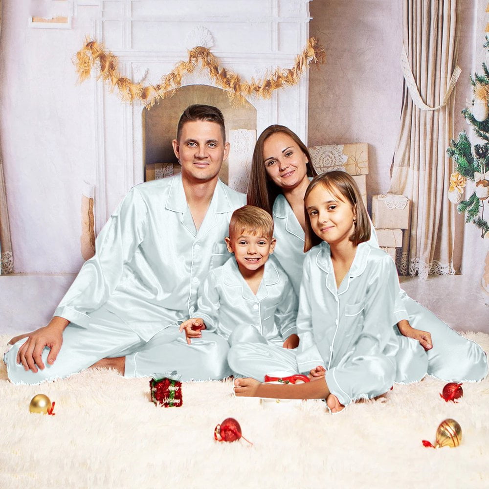 Satin family pajamas new arrivals