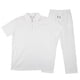 thumbnail image 4 of Pantalones de Cintura Elástica para Hombre Set Casual de Verano con Cremallera de Manga Corta Y Pantalones de Bolsillo con Cordón con Bolsillos de Cremallera para Hombres, 4 of 9