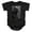 The Riddler, variant on The Batman (2022) Worn Portrait Unisex Infant Snap Suit for Baby (24 Months) Black