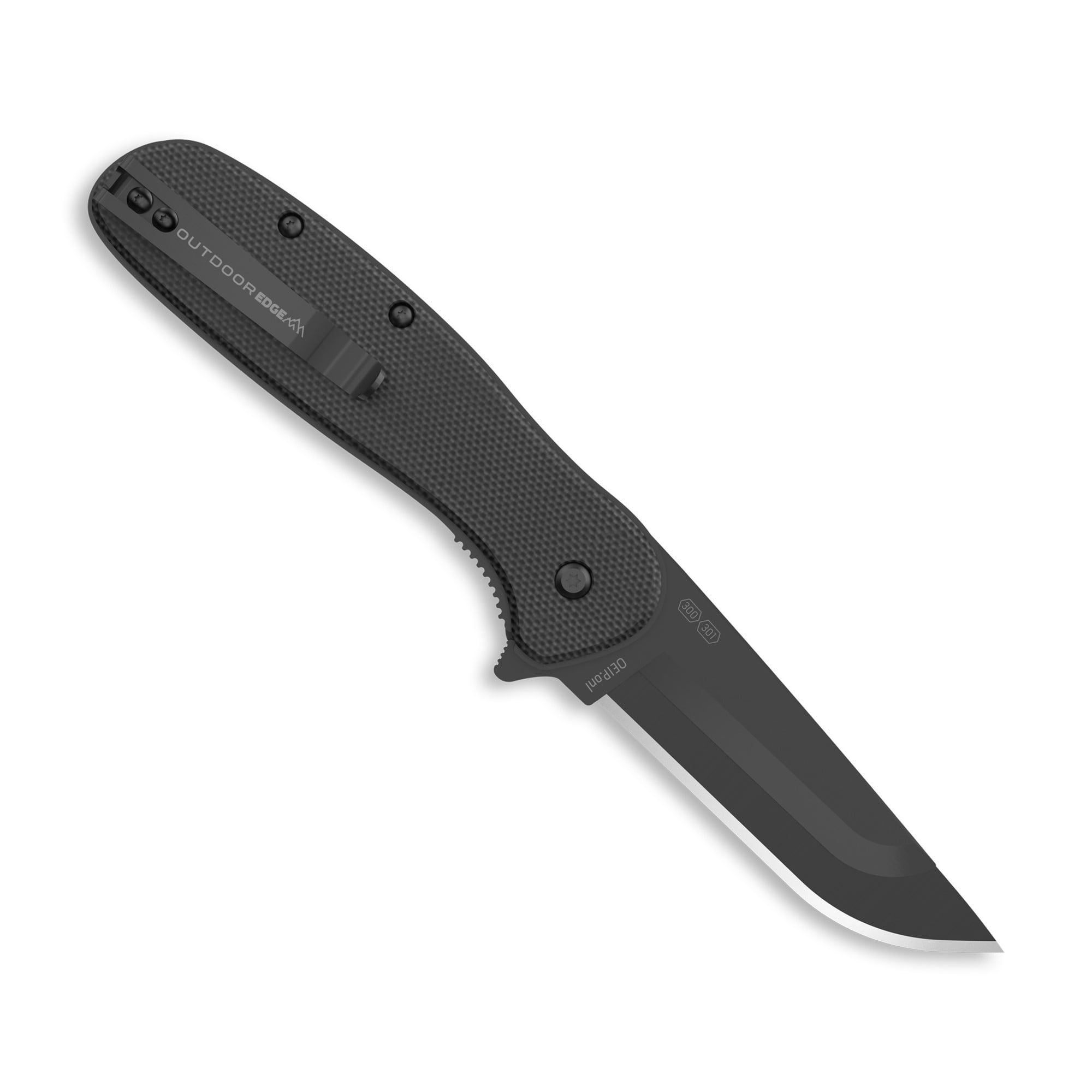 Outdoor Edge Razor VX2 with Black G10 Scales and Spring Assisted Opening