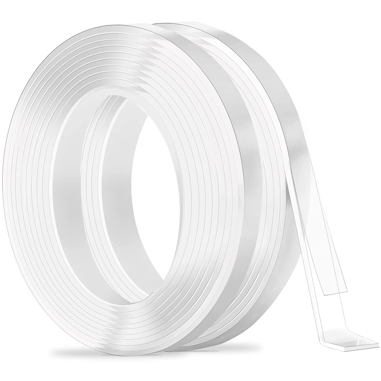 Double Sided Mounting Tape, 2 Pack 10ft, 0.5”x0.08” Heavy Duty Adhesive