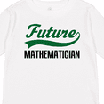 thumbnail image 4 of Inktastic Future Mathematician Boys or Girls Long Sleeve Toddler T-Shirt, 4 of 5