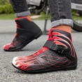 thumbnail image 6 of Men's And Women's All-season Motorcycle Riding Boots And Motorcycle Shoes,Black red,44, 6 of 12
