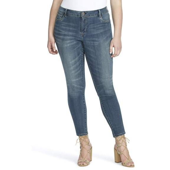 Jessica Simpson Women's Short KISS ME SHORT SUPER SKINNY PANT PLUS-WRI