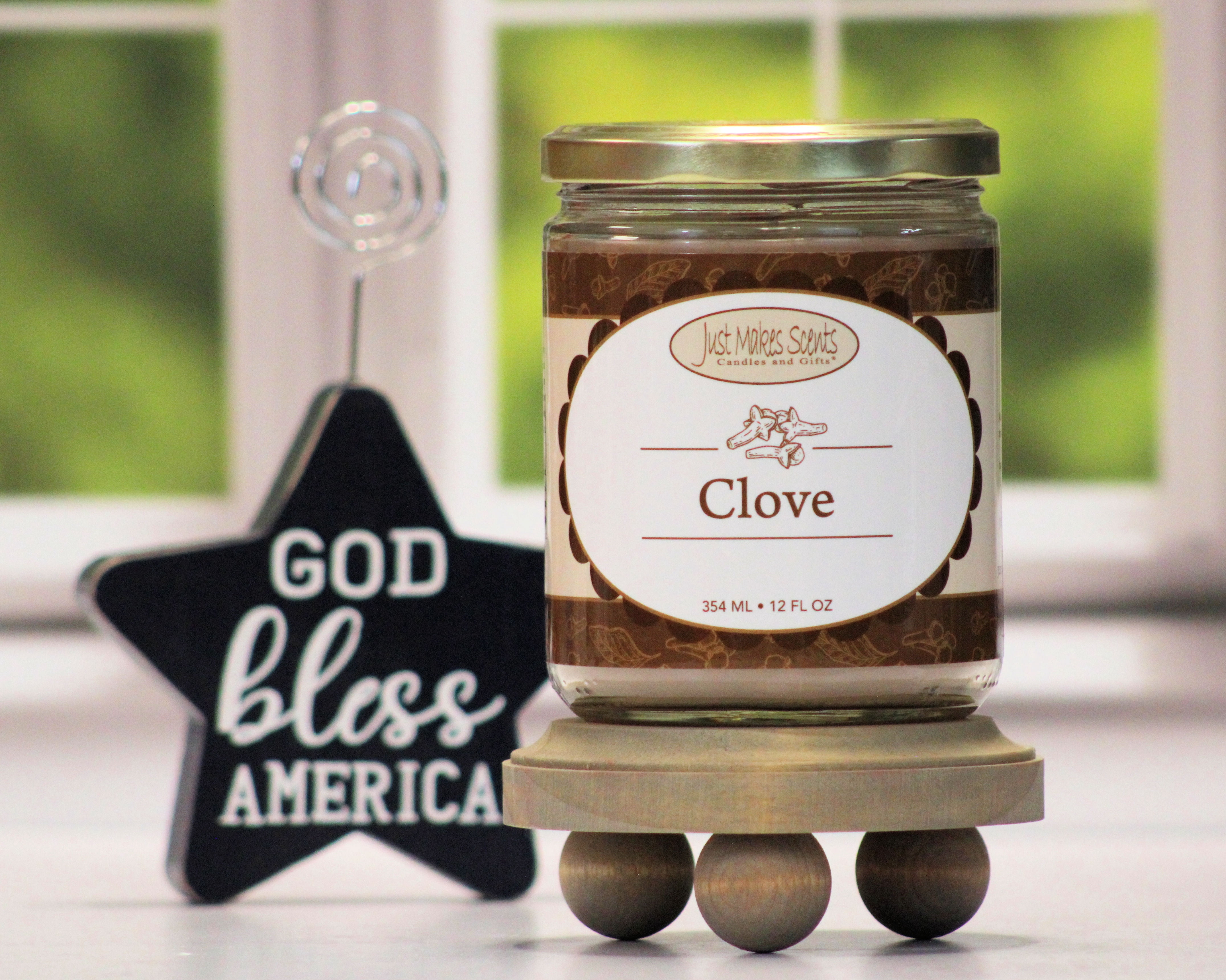 Clove Salsa Jar Candle 12oz -Just Makes Scents Candles & Gifts