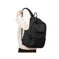 thumbnail image 1 of Mochila escolar BJLFS, pequeña, negra, impermeable, 24 litros, para niñas y mujeres, 1 of 8