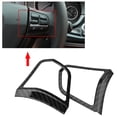 thumbnail image 4 of Cuque 2Pcs Premium Car Interior Steering Wheel Button Cover Trim  Car Steering Control Button Cover Fit Sticker Control Switch Panel Cover For 5 Series F10 2011 2012 2013 2014 2015, 4 of 8