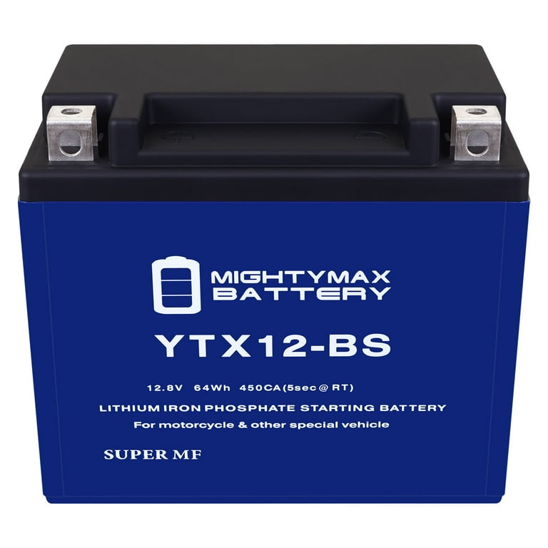 YTX12-BS Lithium Replacement Battery compatible with