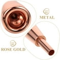 thumbnail image 5 of Musical Instruments Lightweight Trumpet Replacement Replacement for Trumpet Weighted Model Mouth Taper Trumpet (Rose Gold) Accessories Trumpet Metal, 5 of 6