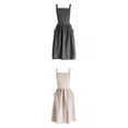 thumbnail image 1 of 2x Cotton Catering Apron Hairdresser Apron Sleeveless for perfecl delantal de cocina, 1 of 8