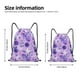 thumbnail image 2 of Fotbe Violet Bolsa Mochila con Cordón Estampada, Bolsa de Gimnasio Deportiva, Bolsa Cinch, Bolsa con Cordón para Hombres y Mujeres-Small, 2 of 6