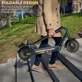 thumbnail image 3 of Electric Scooter for Adults - 600W Motor 10" Air Tires Portable Commuting Scooter, 3 of 7